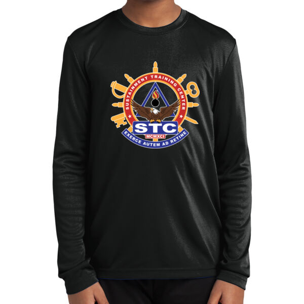 Youth Long Sleeve PosiCharge Competitor Tee Thumbnail